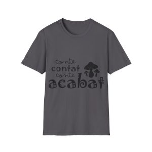 Camiseta Softstyle - Gris marengo - Camiseta «Conte contat»