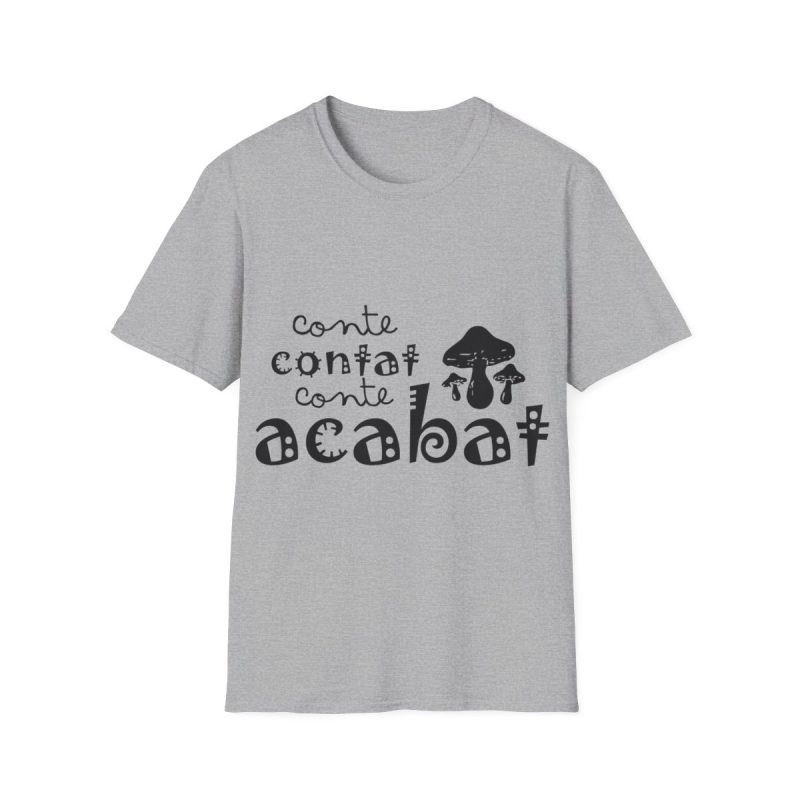 Camiseta Softstyle - Gris deportivo - Camiseta «Conte contat»
