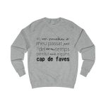 Sudadera clasica - Gris jaspeado claro - Camiseta «No em penedeixo»