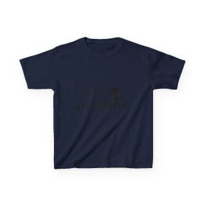 Camiseta infantil algodon grueso - Azul marino - Camiseta «Conte contat»