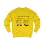 Sudadera clasica - Amarillo sol - Camiseta «No em penedeixo»