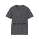 Camiseta Softstyle - Gris marengo - Camiseta «No em penedeixo» Camiseta Softstyle - Gris marengo - Camiseta «No em penedeixo»