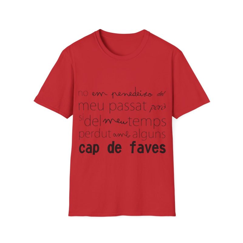 Camiseta Softstyle - Rojo - Camiseta «No em penedeixo»