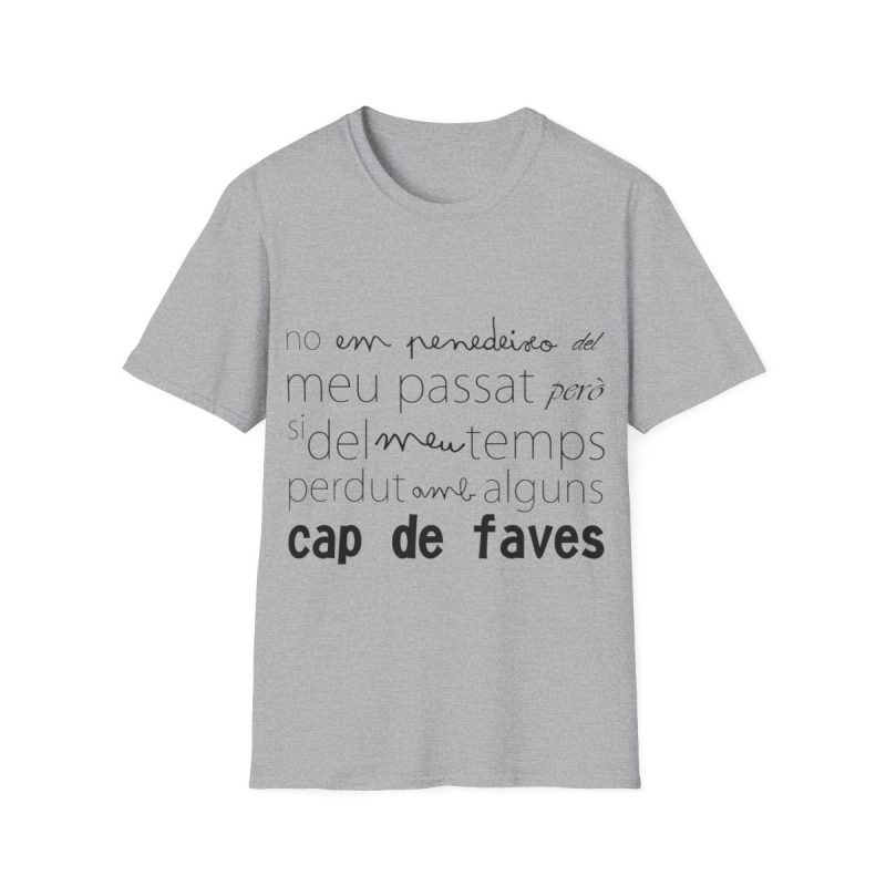 Camiseta Softstyle - Gris deportivo - Camiseta «No em penedeixo»