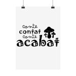 Poster - Camiseta «Conte contat»