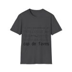 Camiseta Softstyle - Gris oscuro jaspeado - Camiseta «No em penedeixo» Camiseta Softstyle - Gris oscuro jaspeado - Camiseta «No em penedeixo»
