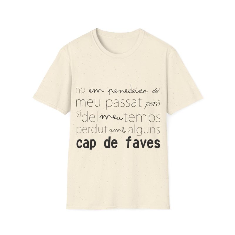 Camiseta Softstyle - Natural - Camiseta «No em penedeixo»