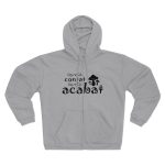 Sudadera capucha con cremallera premium - Gris jaspeado claro - Camiseta «Conte contat» Sudadera capucha con cremallera premium - Gris jaspeado claro - Camiseta «Conte contat»