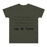 Camiseta hombre punto liso - Caqui urbano - Camiseta «No em penedeixo» Camiseta hombre punto liso - Caqui urbano - Camiseta «No em penedeixo»