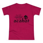 Camiseta mujer punto liso - Sorbete - Camiseta «Conte contat» Camiseta mujer punto liso - Sorbete - Camiseta «Conte contat»