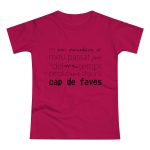 Camiseta mujer punto liso - Sorbete - Camiseta «No em penedeixo» Camiseta mujer punto liso - Sorbete - Camiseta «No em penedeixo»