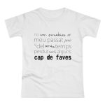 Camiseta mujer punto liso - Blanco - Camiseta «No em penedeixo» Camiseta mujer punto liso - Blanco - Camiseta «No em penedeixo»