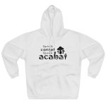 Sudadera con capucha cerrada - Blanco - Camiseta «Conte contat»
