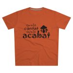 Camiseta hombre corte moderno - Naranja - Camiseta «Conte contat»