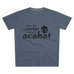 Camiseta hombre corte moderno - Azul marino - Camiseta «Conte contat»