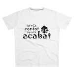 Camiseta hombre corte moderno - Blanco - Camiseta «Conte contat»