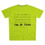 Camiseta hombre corte moderno - Verde lima - Camiseta «No em penedeixo»
