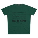 Camiseta hombre corte moderno - Verde botella - Camiseta «No em penedeixo»