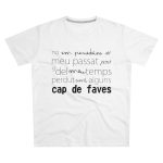 Camiseta hombre corte moderno - Blanco - Camiseta «No em penedeixo»