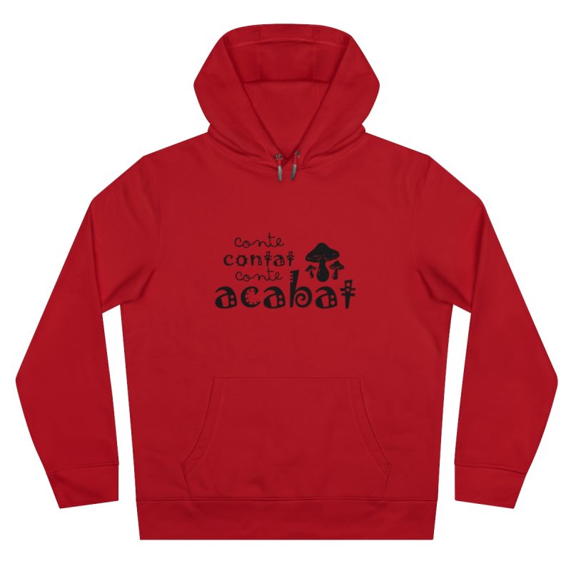 Sudadera con capucha King - Rojo - Camiseta «Conte contat»