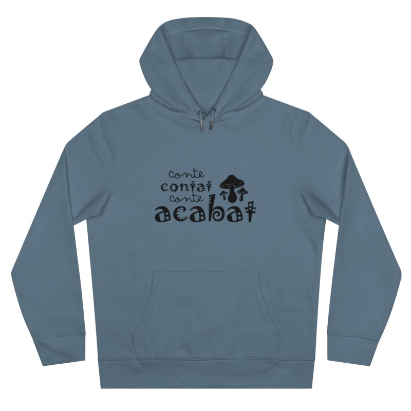 Sudadera con capucha King - Azul nordico - Camiseta «Conte contat»