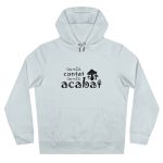 Sudadera con capucha King - Azul cielo puro - Camiseta «Conte contat» Sudadera con capucha King - Azul cielo puro - Camiseta «Conte contat»