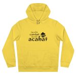 Sudadera con capucha King - Amarillo chispa - Camiseta «Conte contat» Sudadera con capucha King - Amarillo chispa - Camiseta «Conte contat»