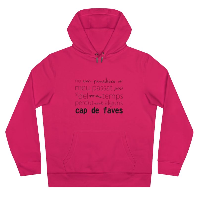 Sudadera con capucha King - Magenta - Camiseta «No em penedeixo»
