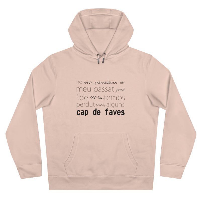 Sudadera con capucha King - Rosa palo - Camiseta «No em penedeixo»