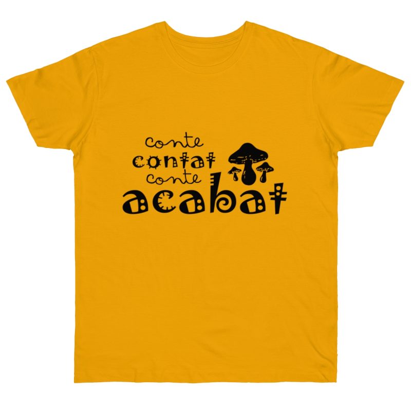 Camiseta punto liso - Albaricoque - Camiseta «Conte contat»