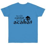 Camiseta punto liso - Azul celeste - Camiseta «Conte contat»