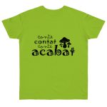 Camiseta punto liso - Verde orquidea - Camiseta «Conte contat»