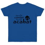 Camiseta punto liso - Azul royal intenso - Camiseta «Conte contat»