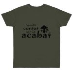 Camiseta punto liso - Caqui urbano - Camiseta «Conte contat»