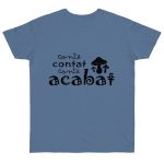Camiseta punto liso - Azul vaquero - Camiseta «Conte contat»
