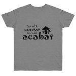 Camiseta punto liso - Gris deportivo jaspeado - Camiseta «Conte contat»