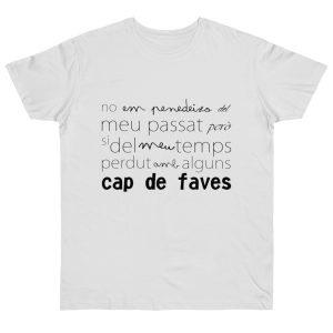 Camiseta punto liso - Blanco - Camiseta «No em penedeixo»