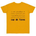Camiseta punto liso - Albaricoque - Camiseta «No em penedeixo»