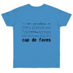 Camiseta punto liso - Azul celeste - Camiseta «No em penedeixo»