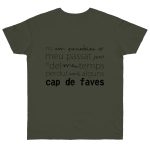 Camiseta punto liso - Caqui urbano - Camiseta «No em penedeixo»