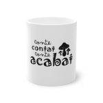 Taza estandar 325 ml - Blanco - Camiseta «Conte contat»