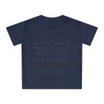 Camiseta de bebe - Azul marino nautico - Camiseta «No em penedeixo»