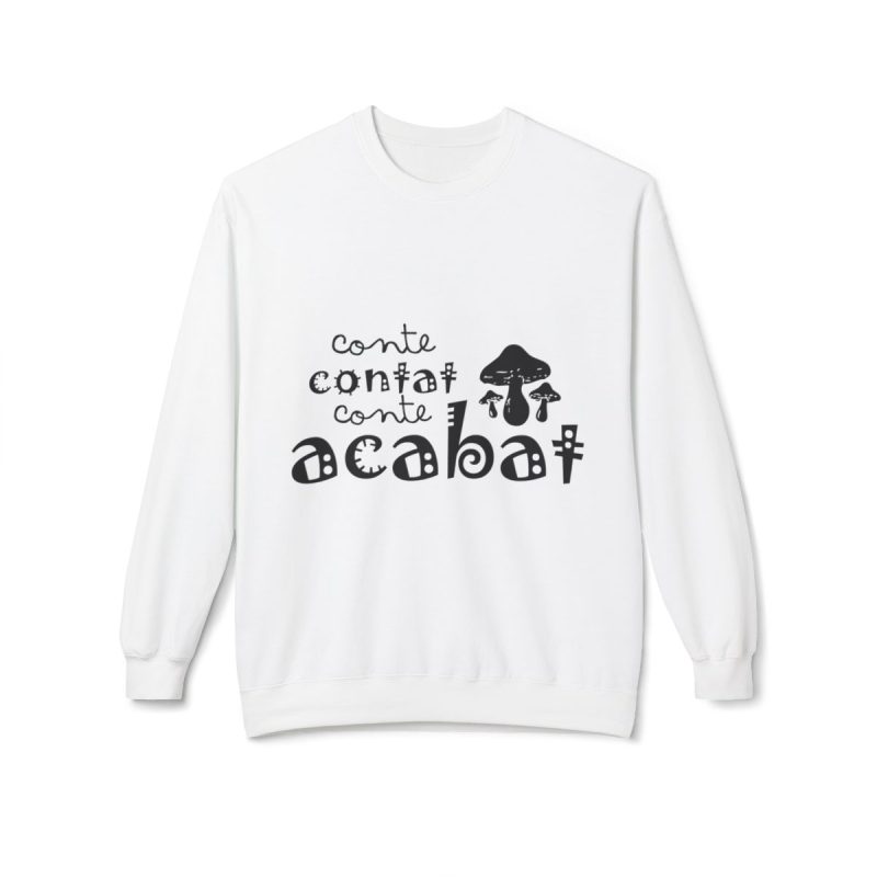 Sudadera Softstyle cuello redondo - Blanco - Camiseta «Conte contat»