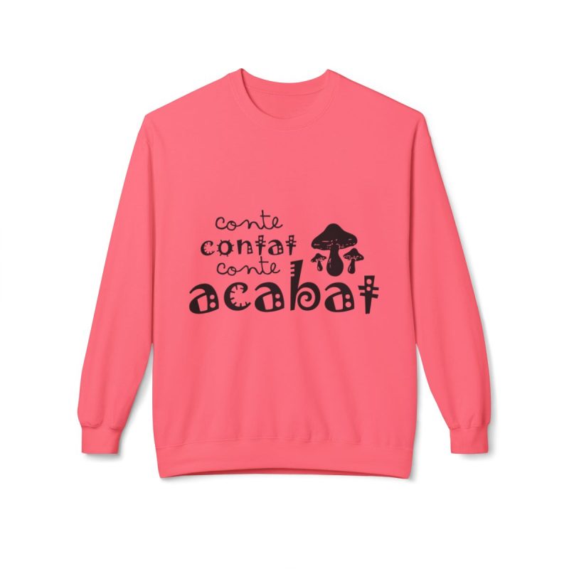 Sudadera Softstyle cuello redondo - Rosa limonada - Camiseta «Conte contat»