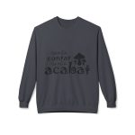 Sudadera Softstyle cuello redondo - Gris jaspeado oscuro - Camiseta «Conte contat» Sudadera Softstyle cuello redondo - Gris jaspeado oscuro - Camiseta «Conte contat»