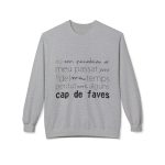 Sudadera Softstyle cuello redondo - Gris deportivo - Camiseta «No em penedeixo»