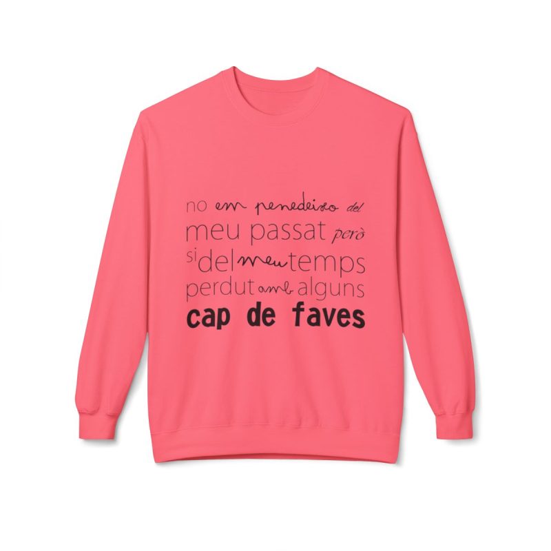 Sudadera Softstyle cuello redondo - Rosa limonada - Camiseta «No em penedeixo»