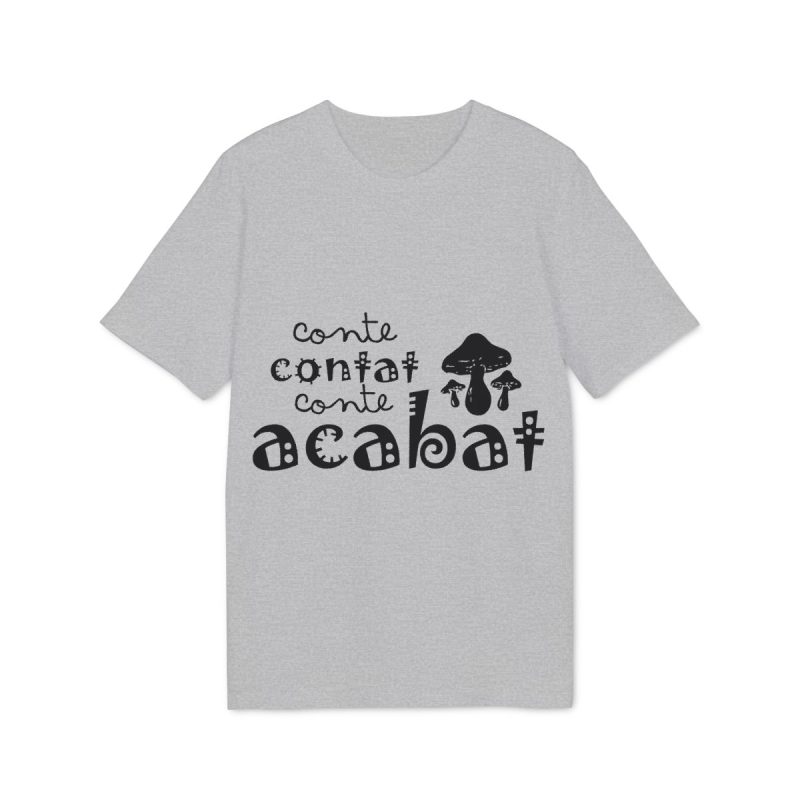 Camiseta Creator 2.0 - Gris jaspeado claro - Camiseta «Conte contat»