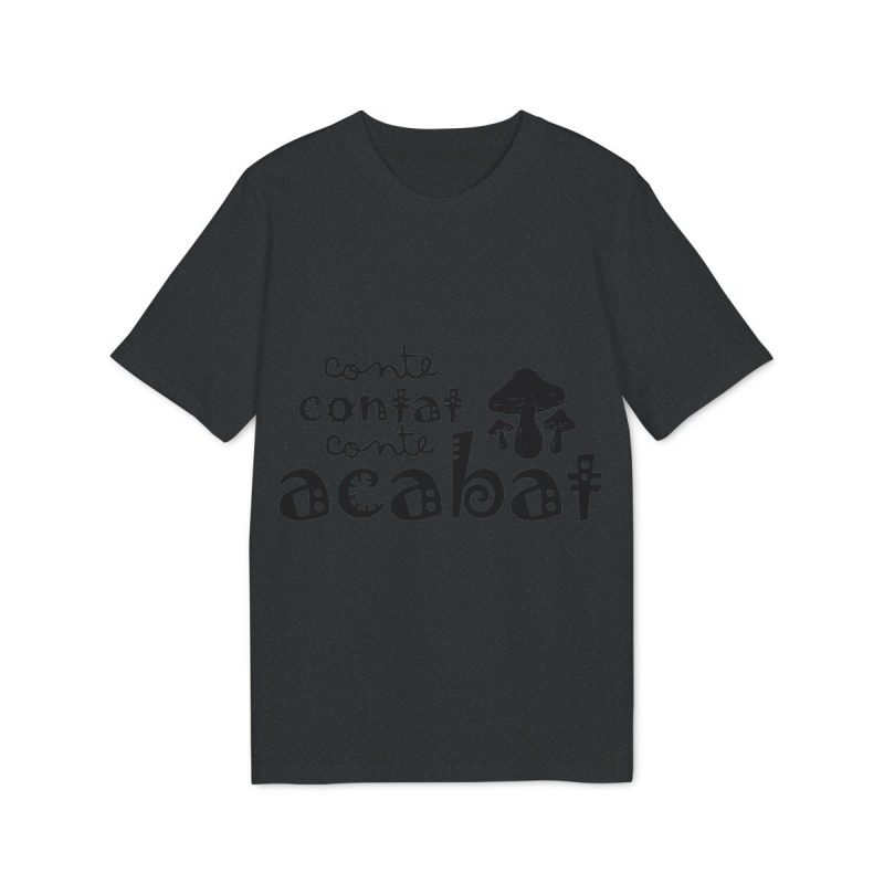Camiseta Creator 2.0 - Gris jaspeado oscuro - Camiseta «Conte contat»