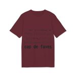Camiseta Creator 2.0 - Burdeos - Camiseta «No em penedeixo»